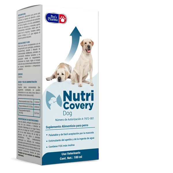 NutriCovery Perro / Dog 180 mL ( Suplemento Nutricional )