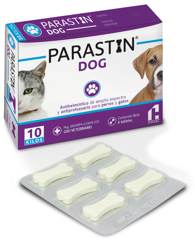 Parastin Dog (10 kg) Caja con 6 Tabletas