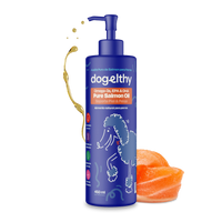 Dogelthy PURE SALMON OIL 450 mL (Aceite Puro de Salmon Pelaje, Piel y Articulaciones)