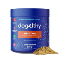 Dogelthy SKIN & COAT Sabor Pescado 270 gr ( Pelaje y Piel )