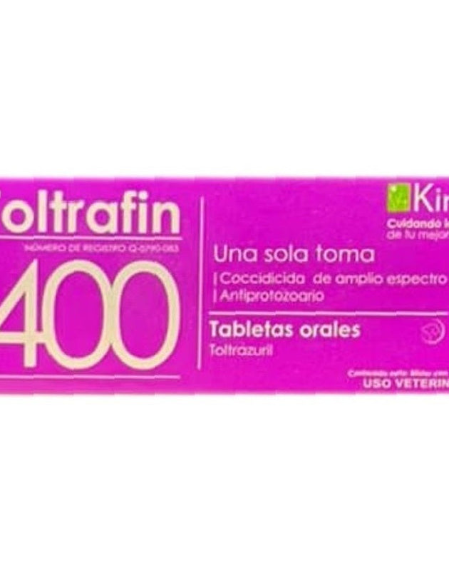 Toltrafin 400  Blister 1 tabletas (Toltrazuril)