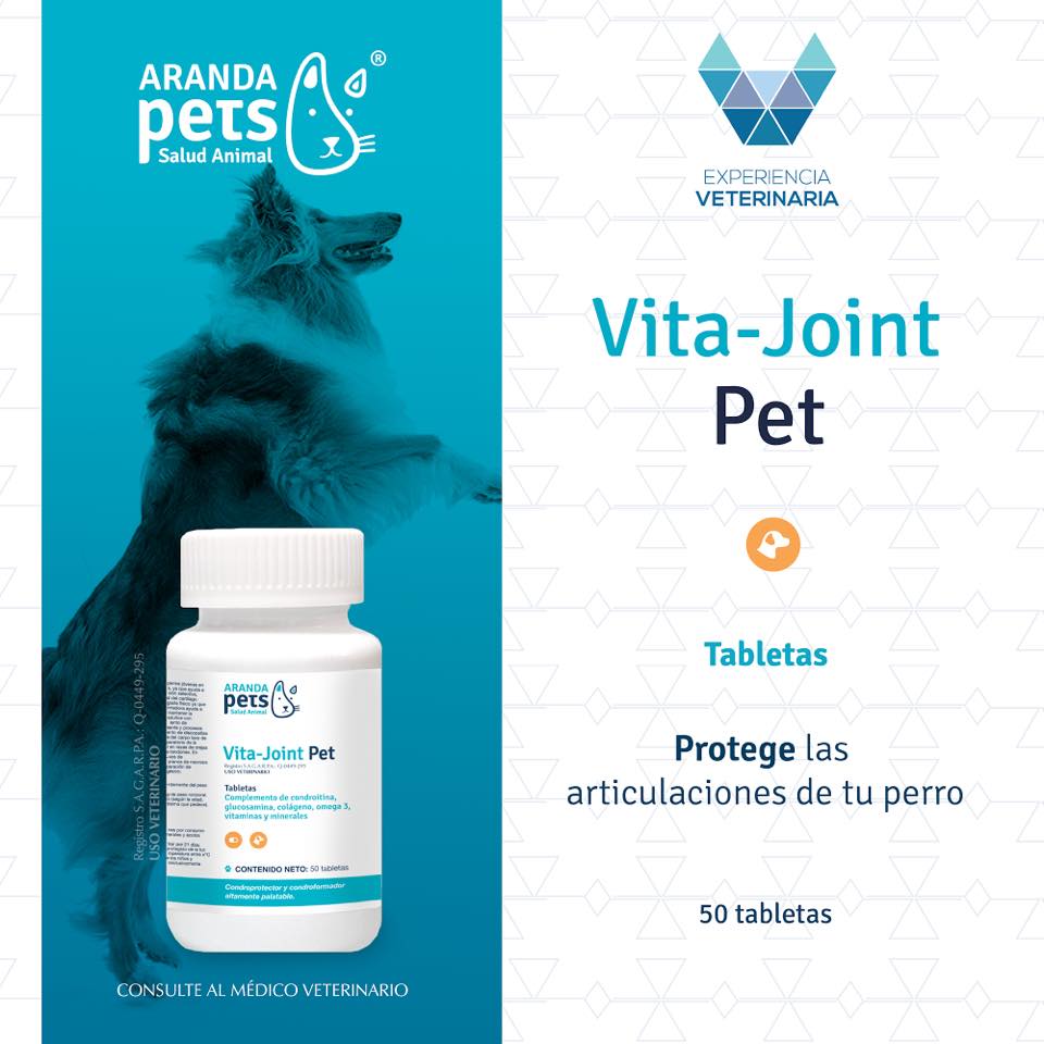 Vita-Joint Pets ( Condroitina Glucosamina Colágeno y más)