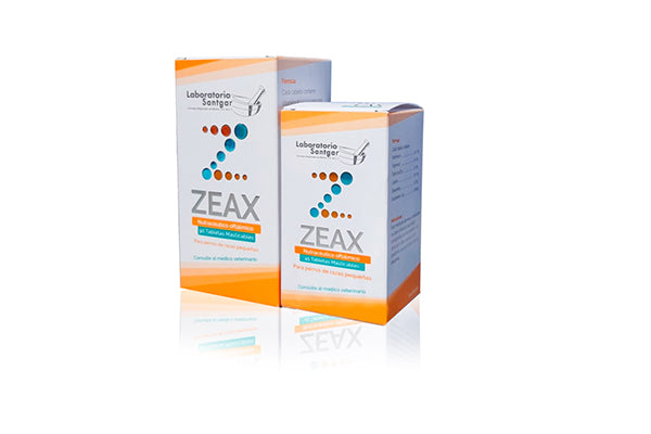 Zeax razas pequeñas 90 tabletas SANTGAR ( vitaminas oftálmicas zeaxantina )