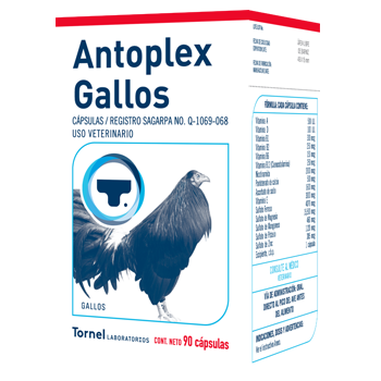 Antoplex Gallos 90 Cápsulas