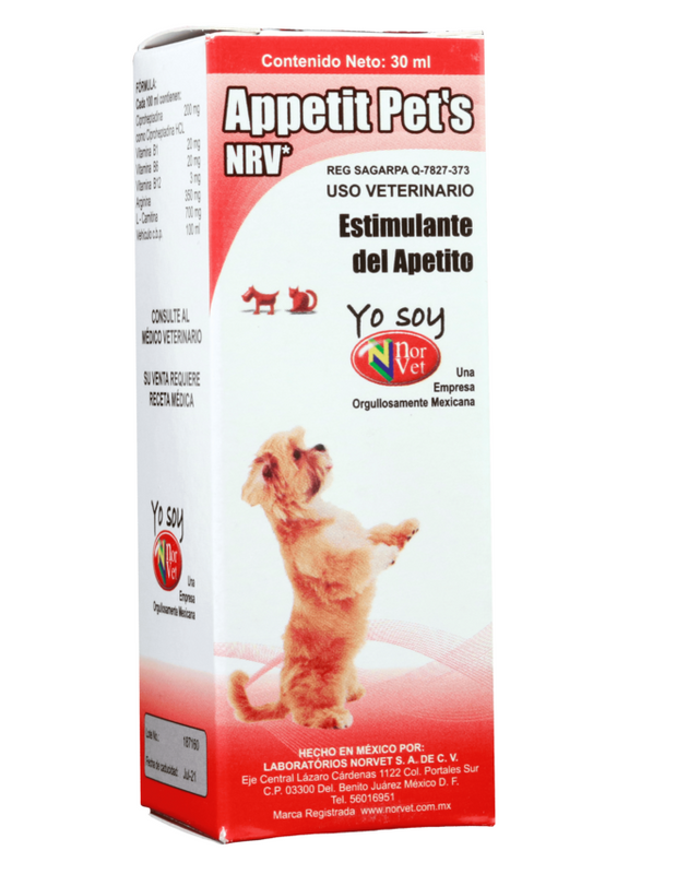 Appetit Pets NRV gotas 30 mL ( apetit pets )