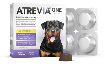 Atrevia ONE Large 20 - 40 kg 4 Tabletas (Fluralaner 400 mg)