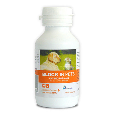 Block In Pets Frasco con 100 ml