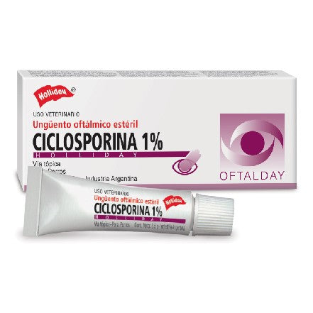 Ciclosporina 1% Oftalday  3.5 g ( ungüento oftálmico )