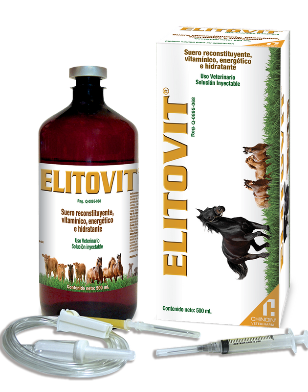 Elitovit Sirver Suero Inyectable 500 ml (Con equipo de aplicación)