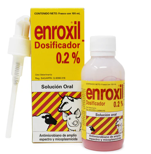Enroxil 0.2% Oral con dosificador 100 mL