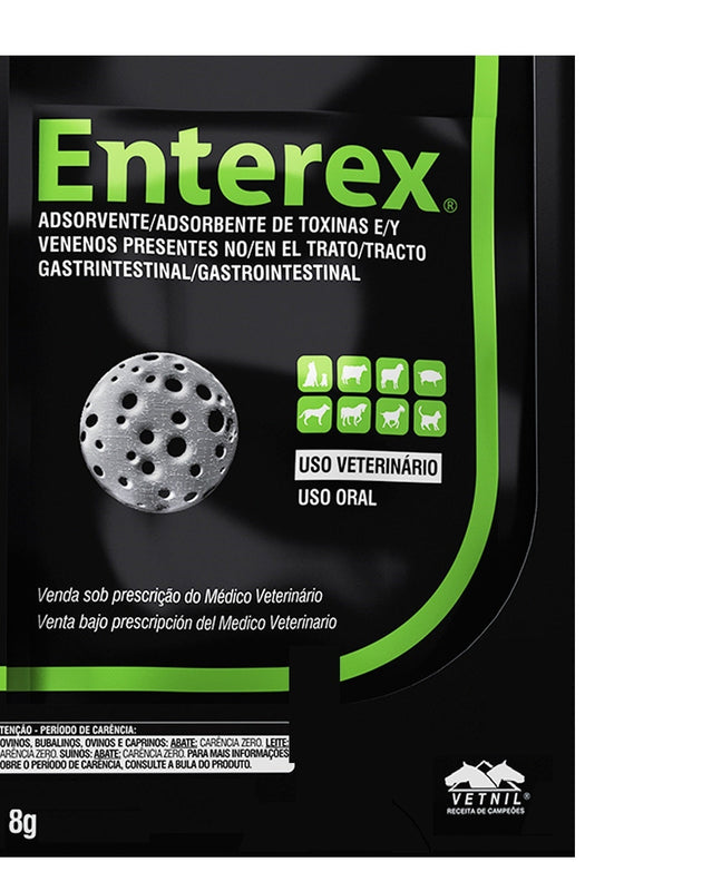 Enterex Sobre 8 gr (Carbón activado - Absorbente de Toxinas y Venenos)