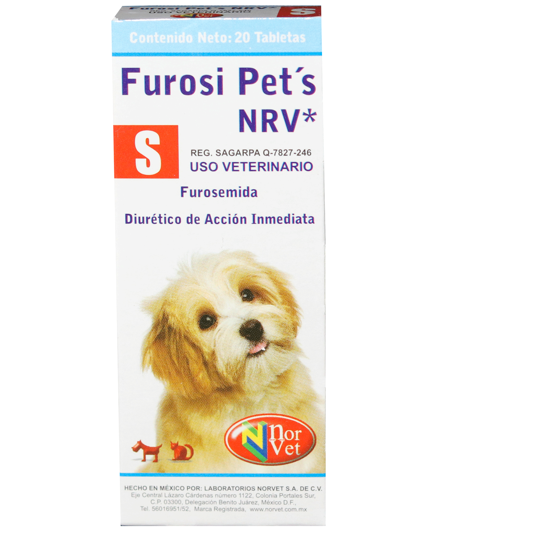 Furosi Pets NRV S 6 MG ( Furosemida )