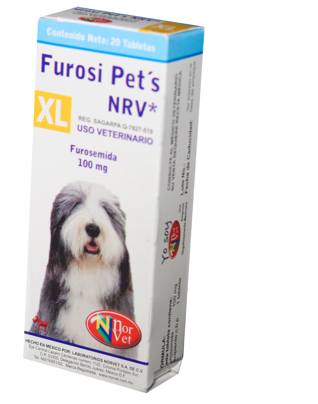 Furosi Pets NRV XL 100 MG ( Furosemida )