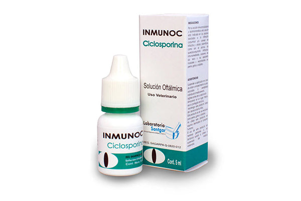 Inmunoc 5 mL Solución Oftálmica SANTGAR ( Ciclosporina A )