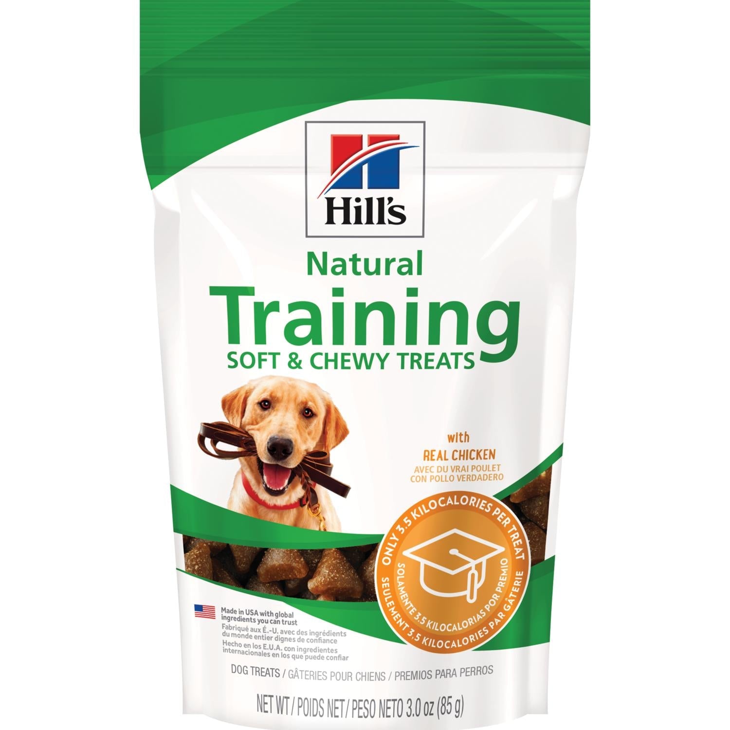 Soft & Chewy Training Treats with Real Chicken 85 gr (Premios con pollo para perro)