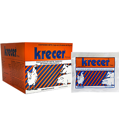 Krecer - Caja con 20 sobres de 50 g c/u