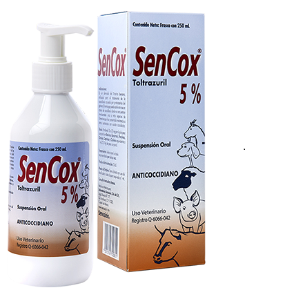 Sencox 5% Suspensión Oral 250 mL