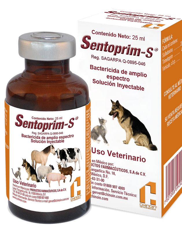 Sentoprim-S Inyectable Frásco ámpula con 25 ml