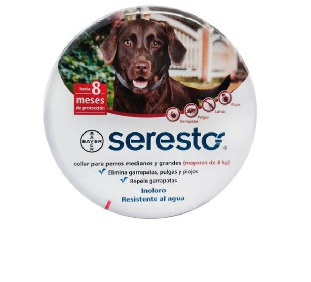 Seresto grande ( perros ) más de 8 kg