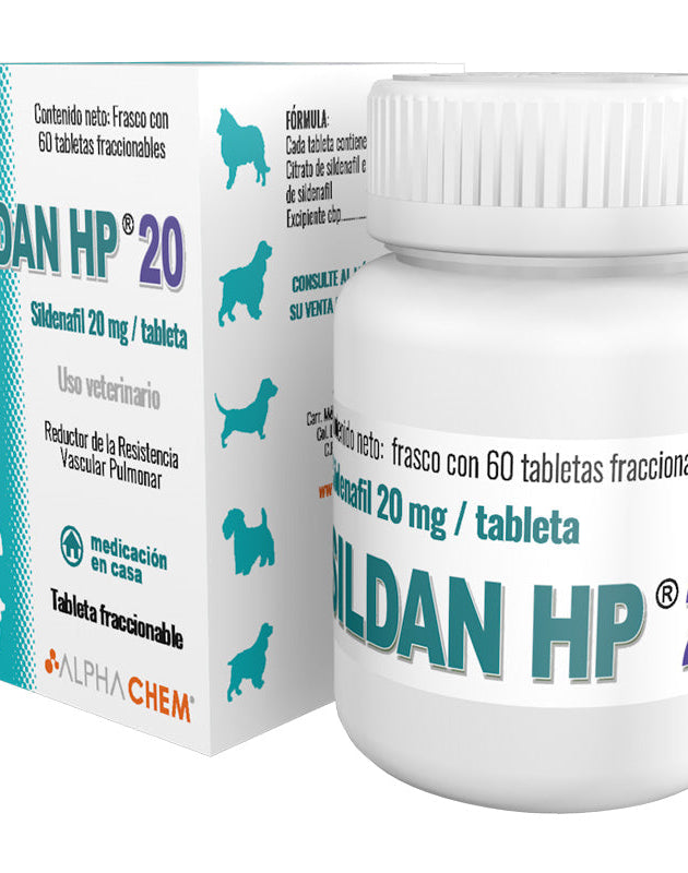 Sildan HP 20 mg 60 Tabletas