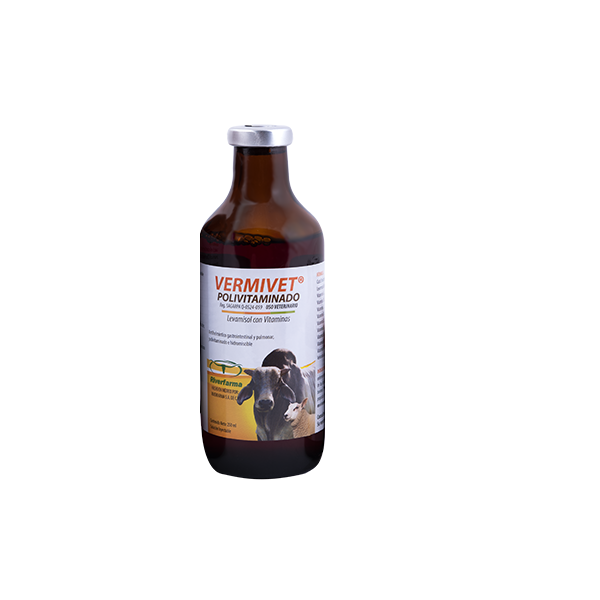 Vermivet Polivitaminado Frasco con 250 ml