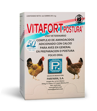 Vitafort Postura Polvo Oral 100 Sobres de 10 gr